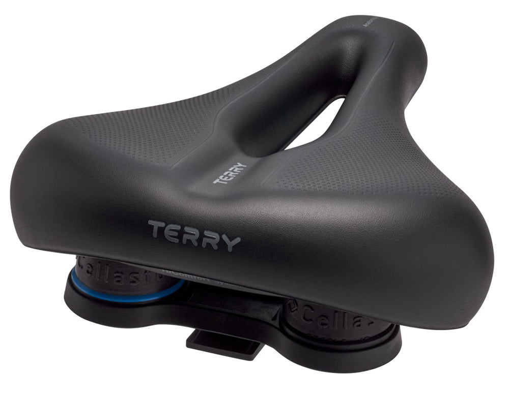 Terry zadel Anatomica Flex gel heren zwart