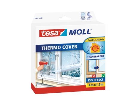 Tesa vensterisolatiefolie - thermocover - 4,0m x 1,5m