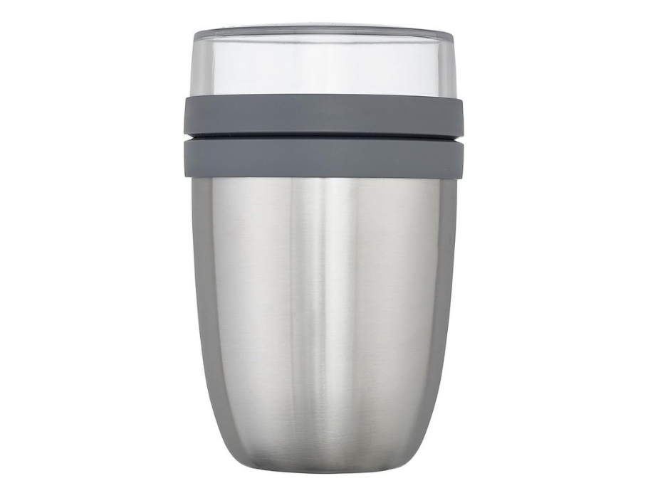 Mepal lunchpot elipse - geïsoleerd - naturel geborsteld