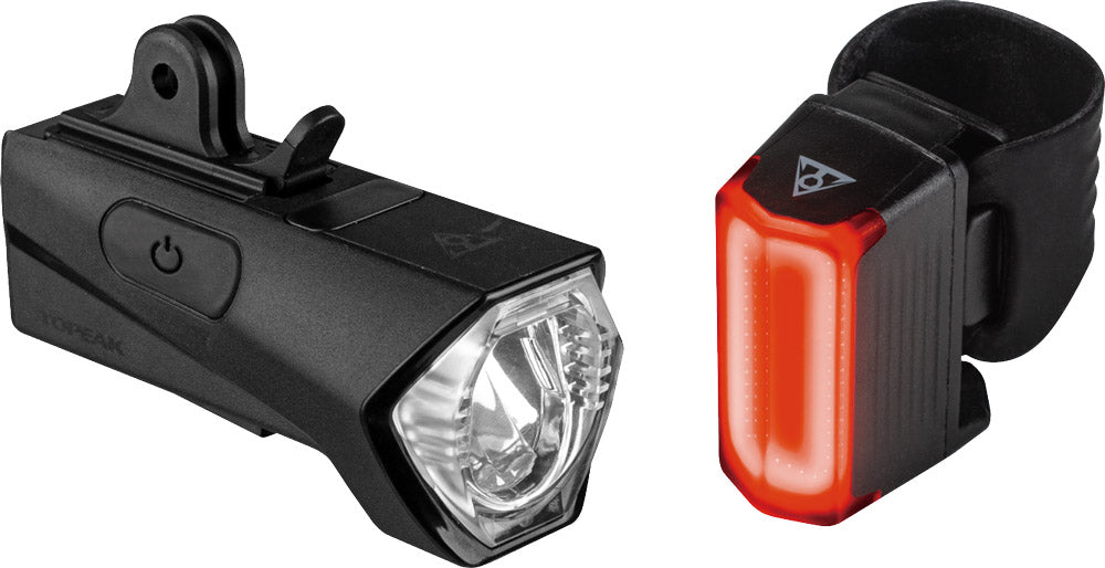 Topeak powerlite combo 70 stvzo lighting set