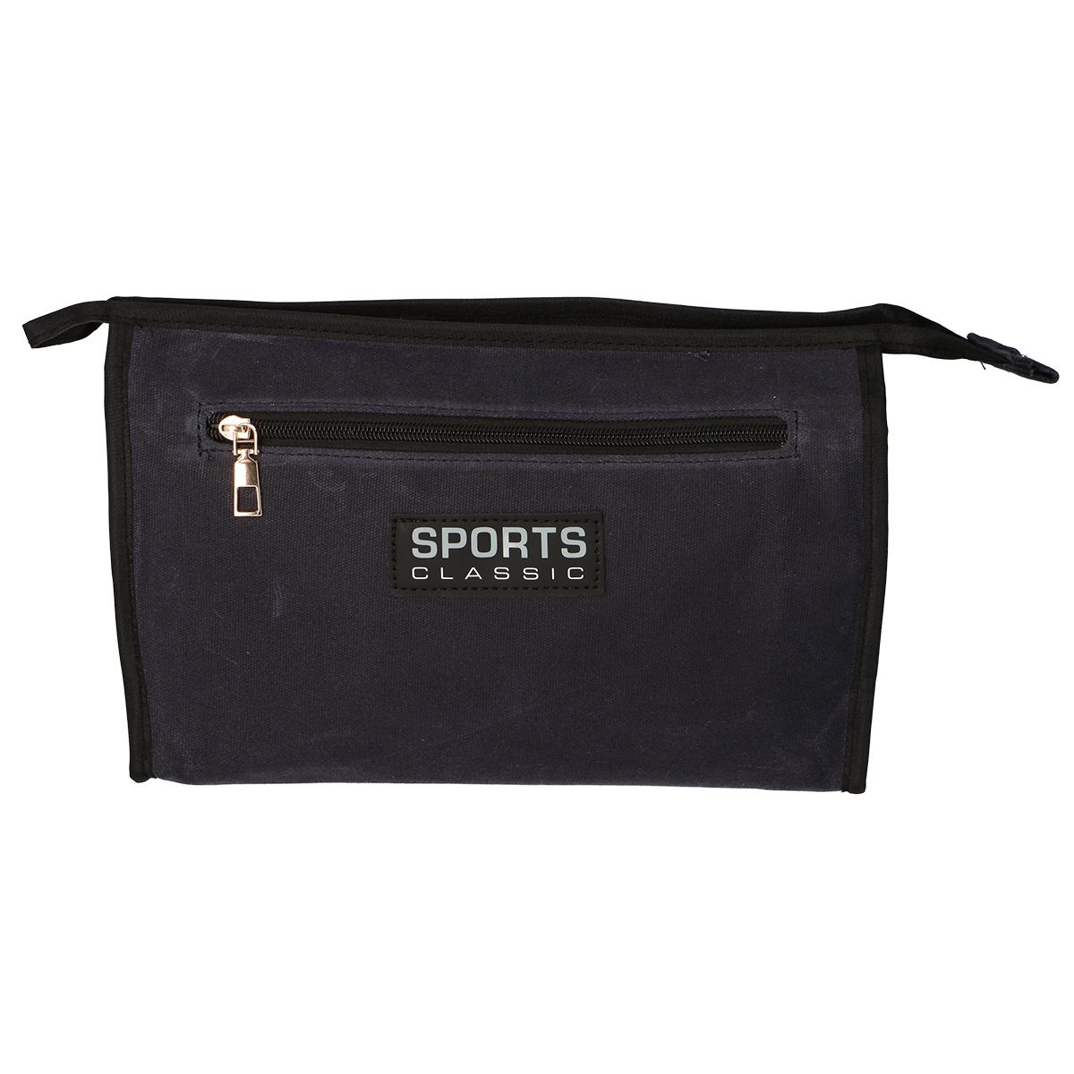 Traveller toilettas sport klassiek militair blauw paars 30cm x 24cm