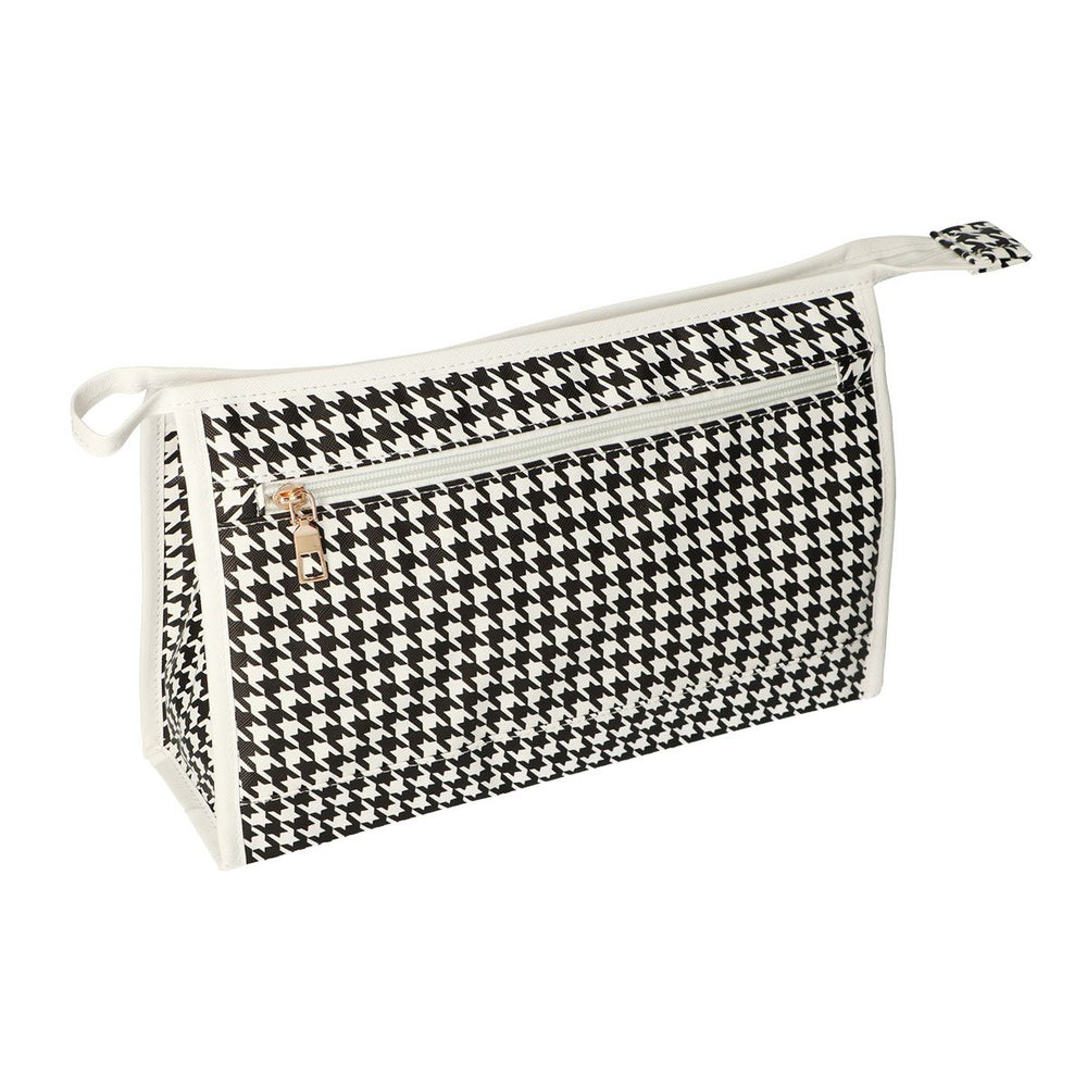 Traveller toilettas pied-de-poule 30cm x 19,5cm