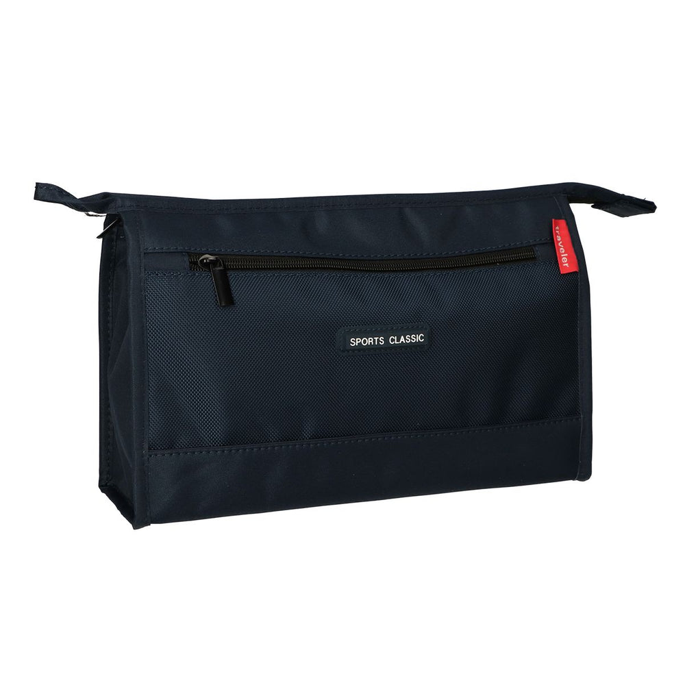 Traveller toilettas sports classic blauw 30x19,5cm