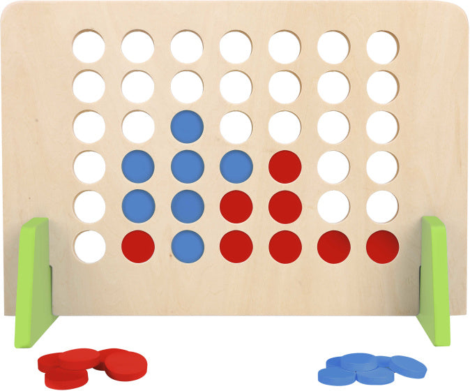 Vier Op Een Rij Educatief Houten Speelgoed 45-delig
