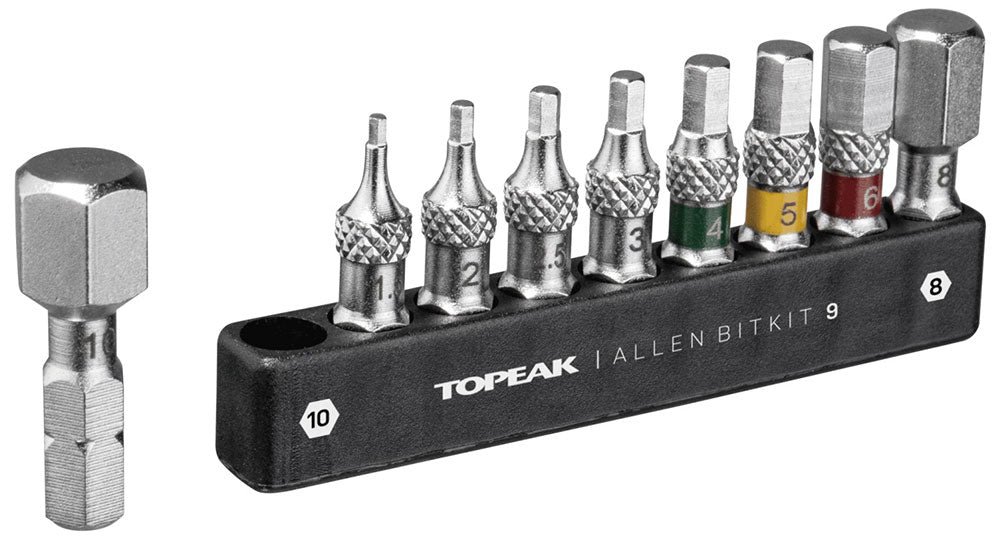 Topeak Inbus lange bitset Allen BitKit 9