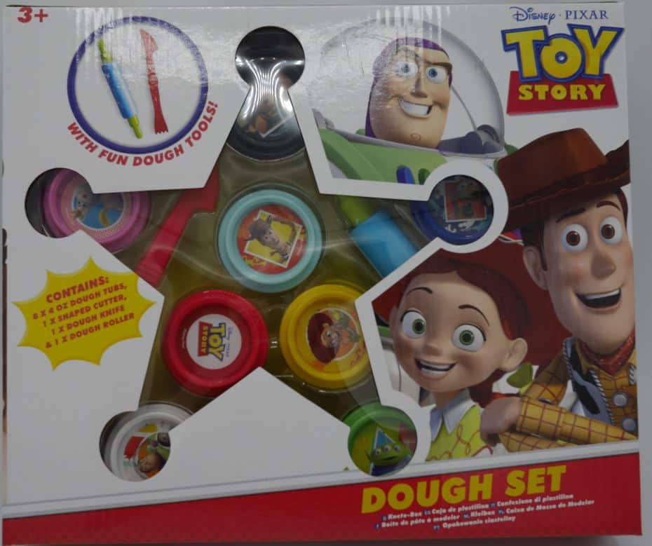 Jonotoys toy story kleiset met 8 potjes klei en mes met roller