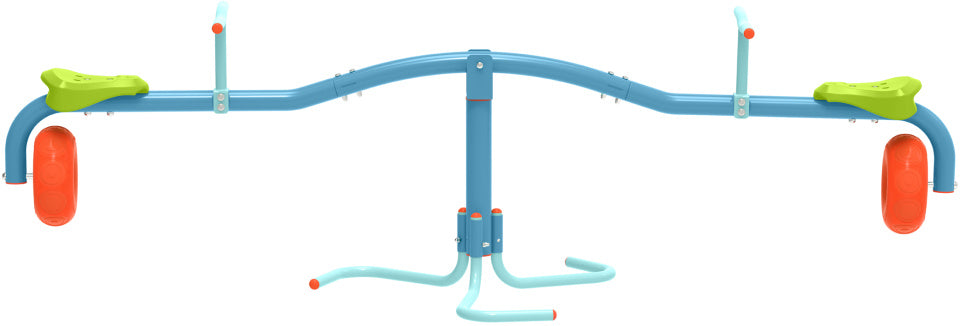 Spiro Cyclone 360° Draaibare Wipwap voor Buiten Blauw Oranje