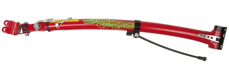 Trail-gator Tandemstang 25,4 31,8 mm staal rood