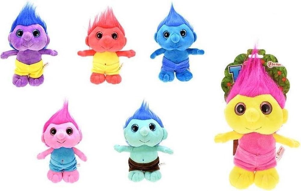 Toi-toys trols pluche figuren kont, 20 cm groot