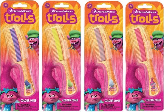 Goliath-trollen kam om je haren te kleuren 4 verschillende kleuren
