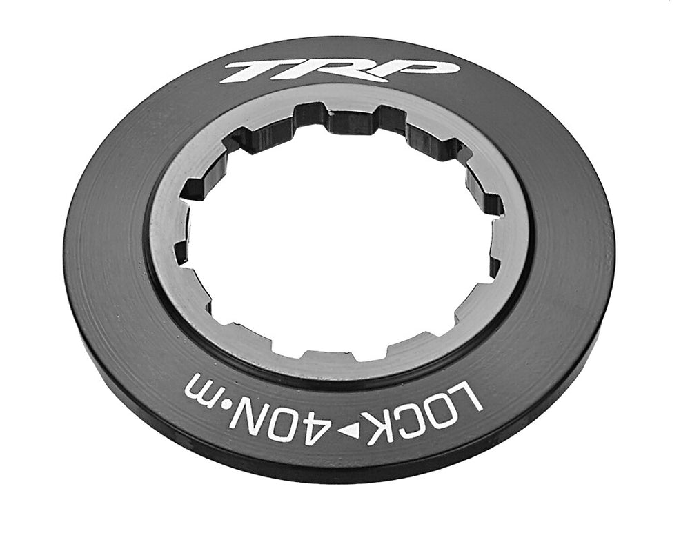 Trp schijfrem rotor lockring v centerlock, steekas ø12mm
