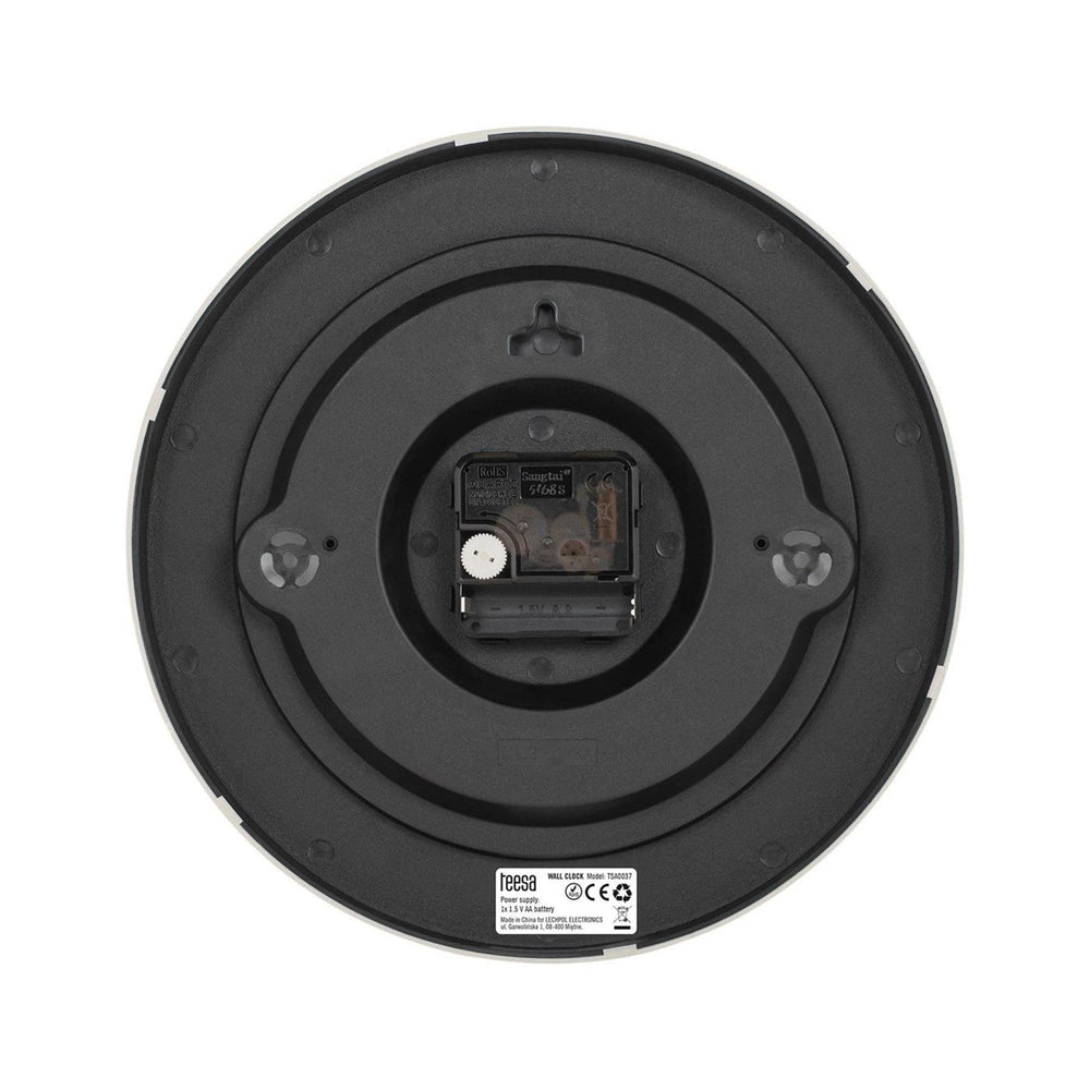 Teesa wandklok ã˜25cm wit wandklok ã˜25cm wit