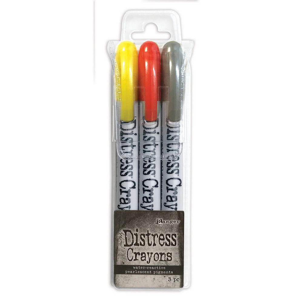 Ranger ink ranger • tim holtz distress pearl crayons halloween set 3