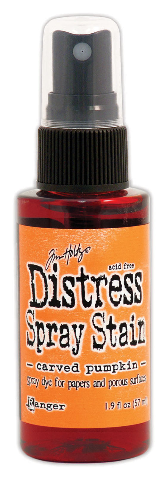 Ranger ink ranger • tim holtz distress spray stain carved pumpkin