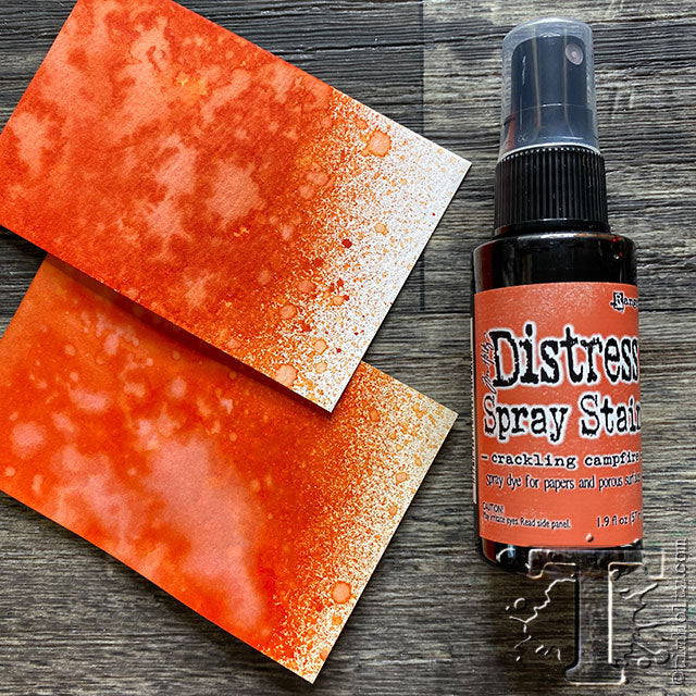 Ranger ink ranger • tim holtz distress spray stain crackling campfire