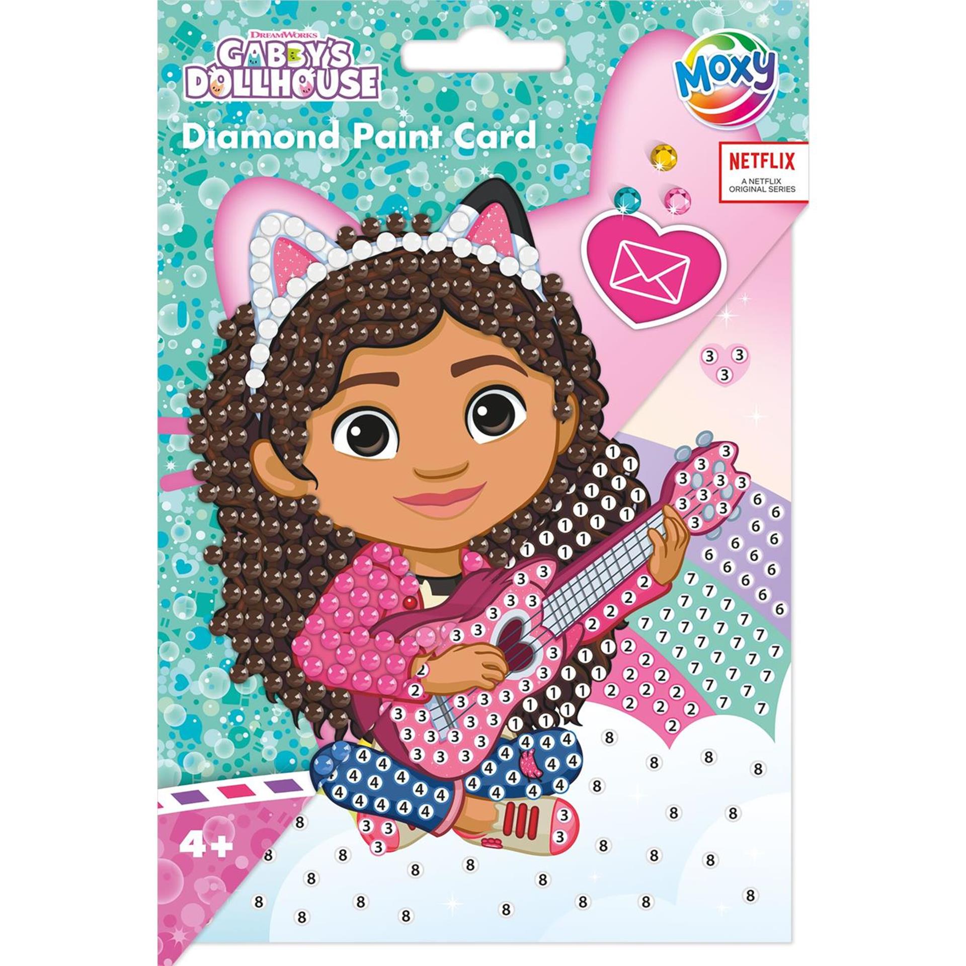 Moxy gabby's diamond painting kaart