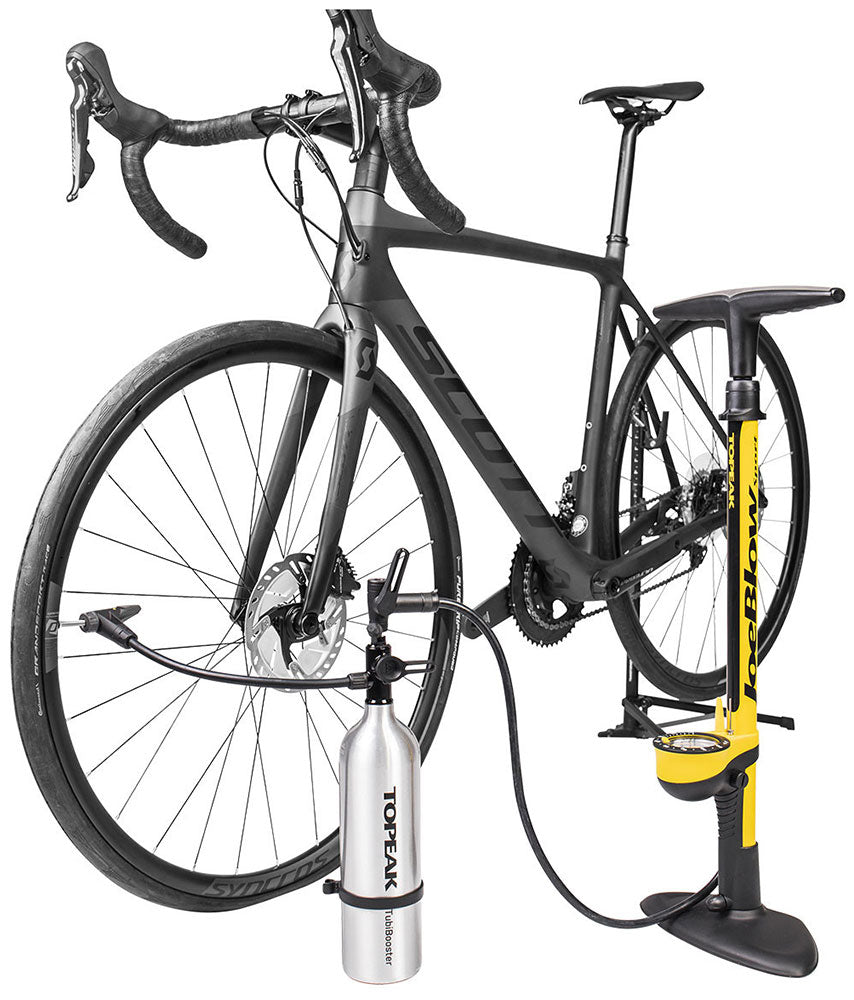 Topeak vloerpomp TubiBooster X