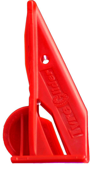 Bandenglijder ergonomische bandenafnemer 7,8 x 4,3 cm rood