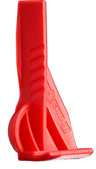 Bandenglijder ergonomische bandenafnemer 7,8 x 4,3 cm rood