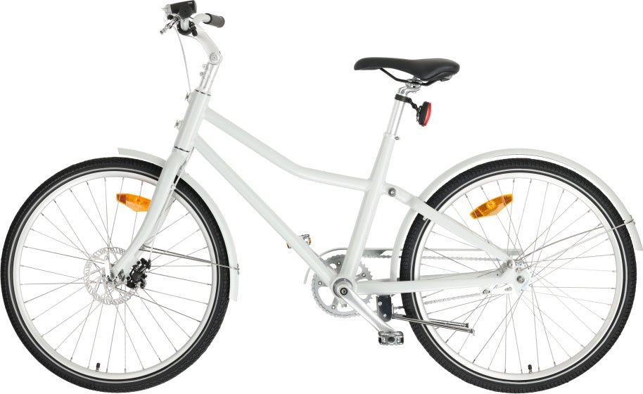 Unisex urban 26 inch 44 cm terugtraprem off white