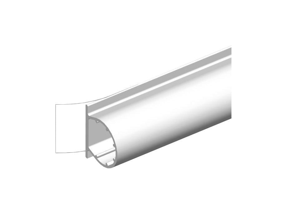 Ellen tochtband universeel - wit - 9x7mm - 6m