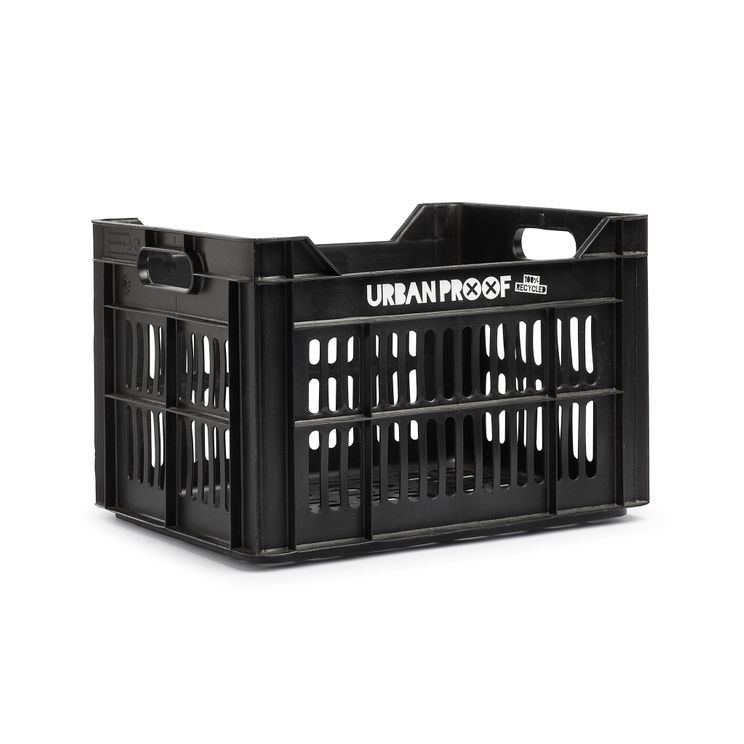 Krat Urban Proof Gerecycled Zwart 30L