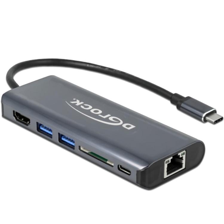 DeLOCK DeLOCK USB Type-C 3.1 Dockingstation HDMI 4K 30 Hz, Giga