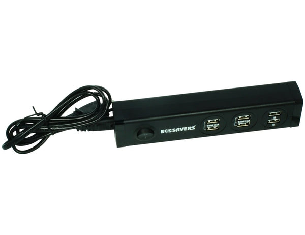 Ecosavers slimme usb oplader 6 uitgangen