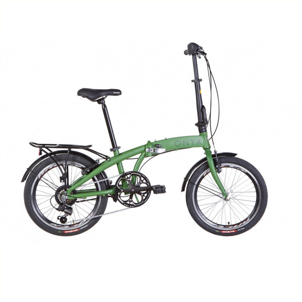 Onyx 20 vouwfiets kaki mat 7 versnellingen