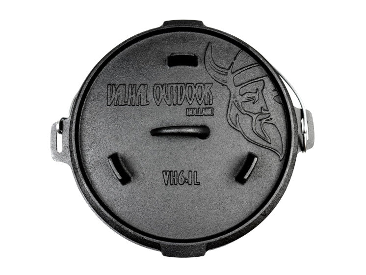 Dutch Oven Gietijzer met pootjes Buiten 6,1 L