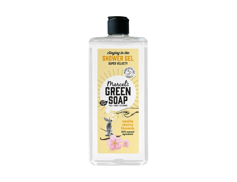 Marcel's green soap shower gel - vanille kersenbloesem - 300ml