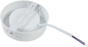 Enzo varnalux led panel opbouw 18w wit 3000k basic 226mm rond - 9000530