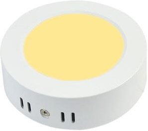 Enzo varnalux led panel opbouw 18w wit 3000k basic 226mm rond - 9000530
