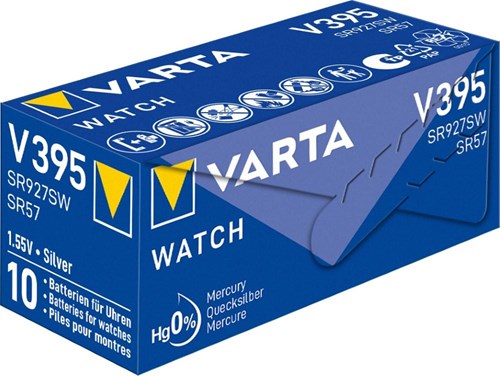 Varta 395 sr57 10 stuks in een doosje