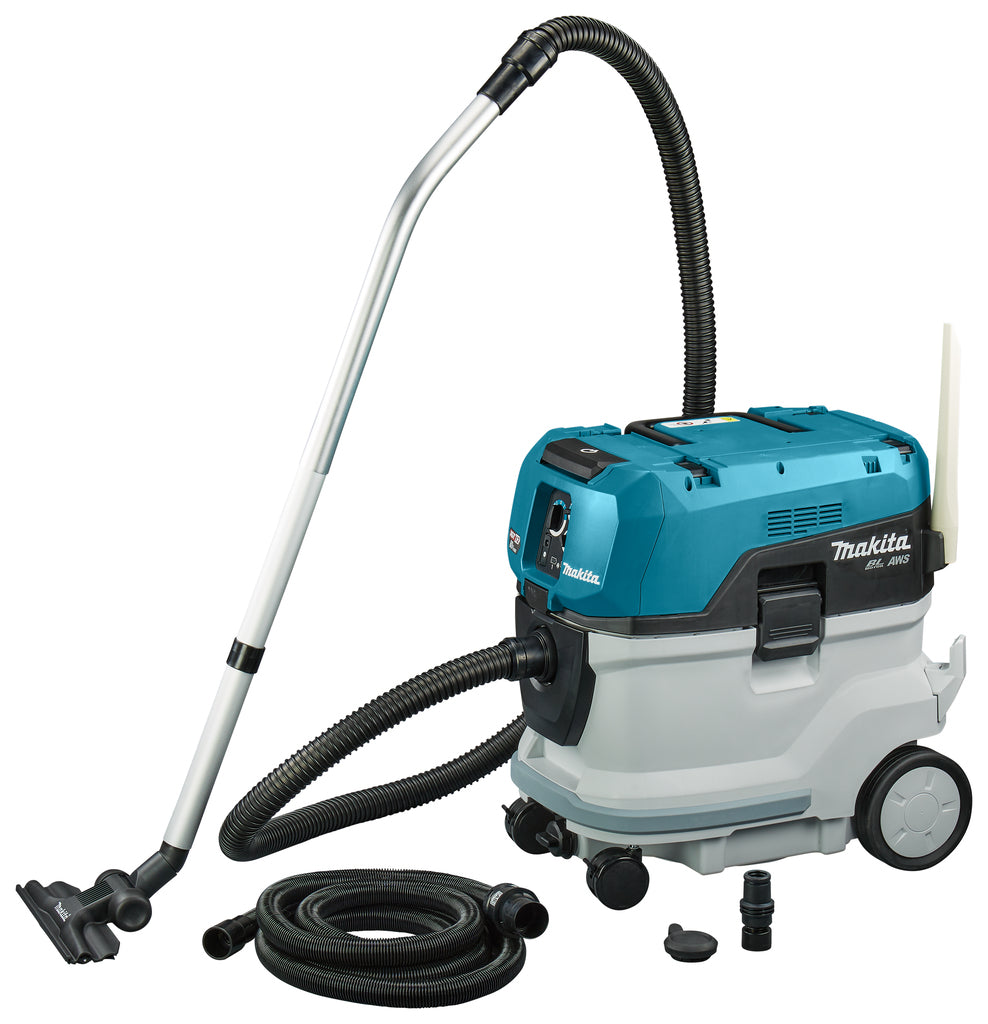 Makita vc006gmz01 | 2x40v max accu stofzuiger | nat en droog | m-klasse | aws | zonder accu en lader vc006gmz01