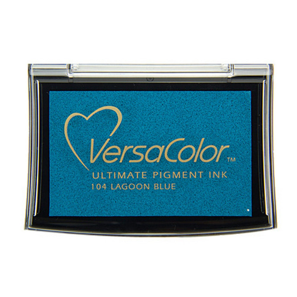 Tsukineko • versacolor stempelkussen groot lagoon blue