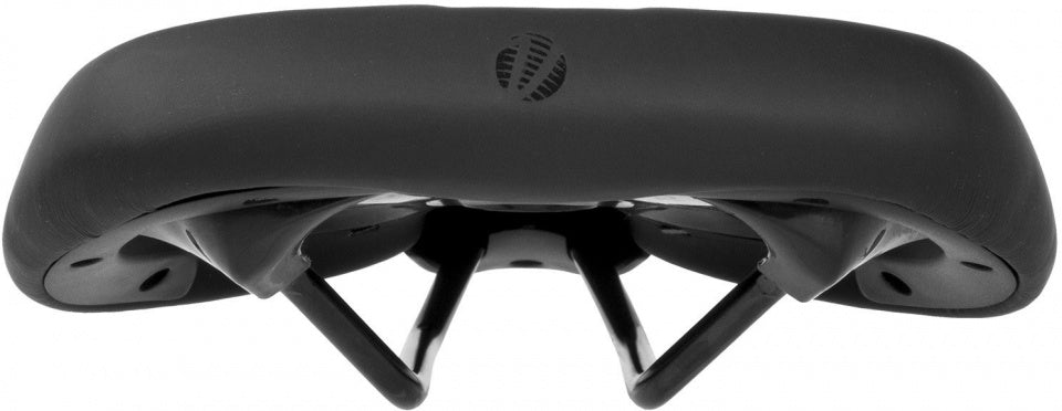 zadel Tour Basic zwart 26,6 x 20,1 cm