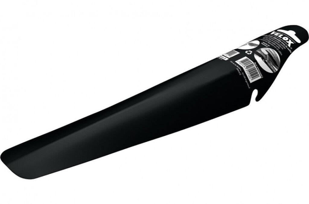 Garde-boue de selle Velox Clip-On double pli - noir