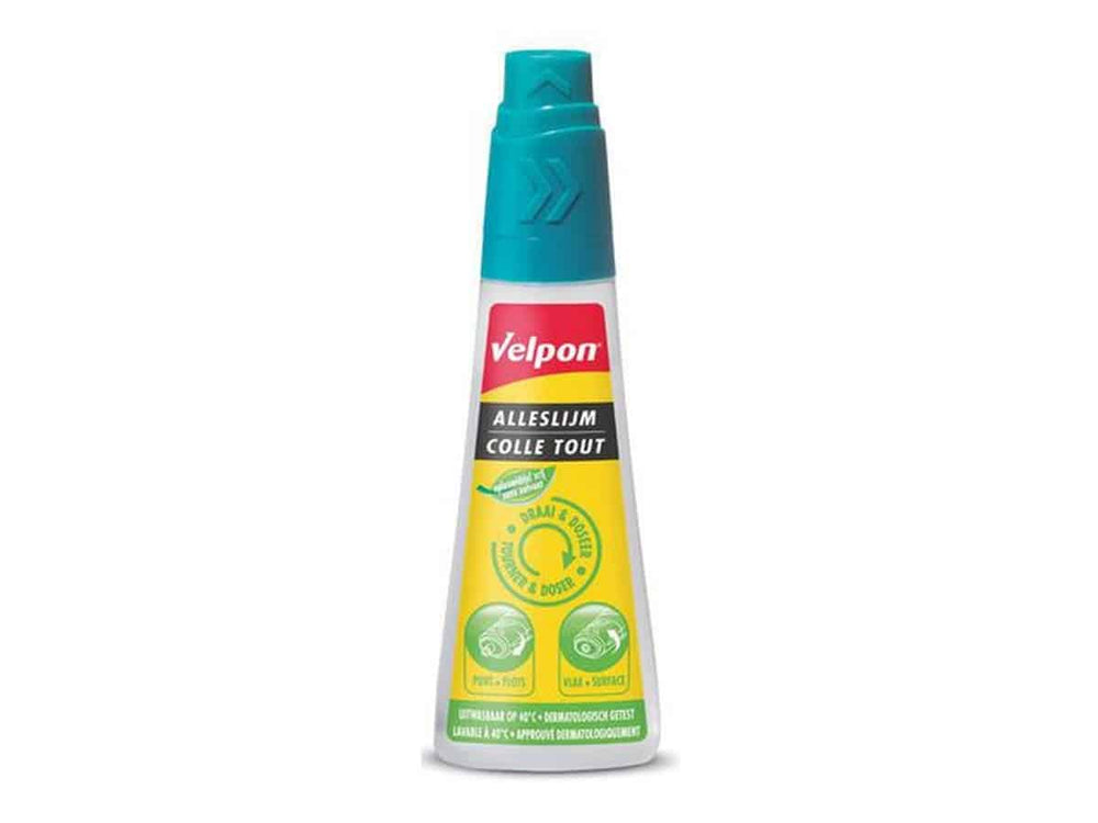 Bruynzeel velpon alleslijm uitwasbaar op 40 graden