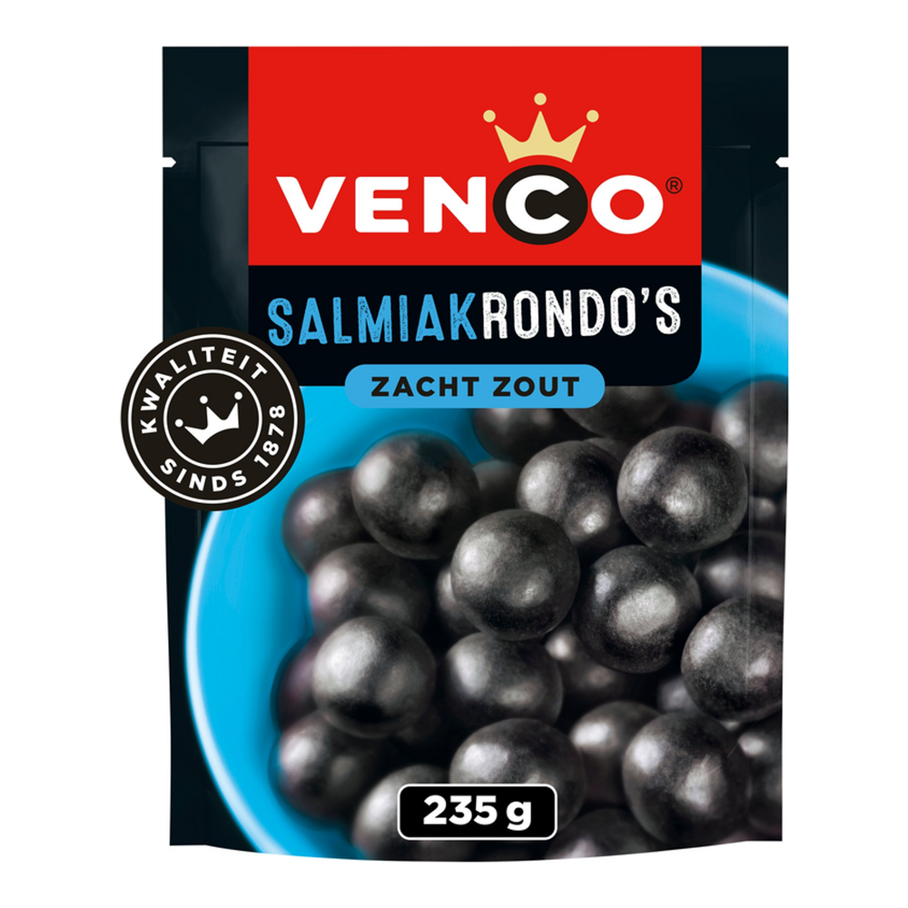Venco salmiak rondo's stazak (10x 235gr)