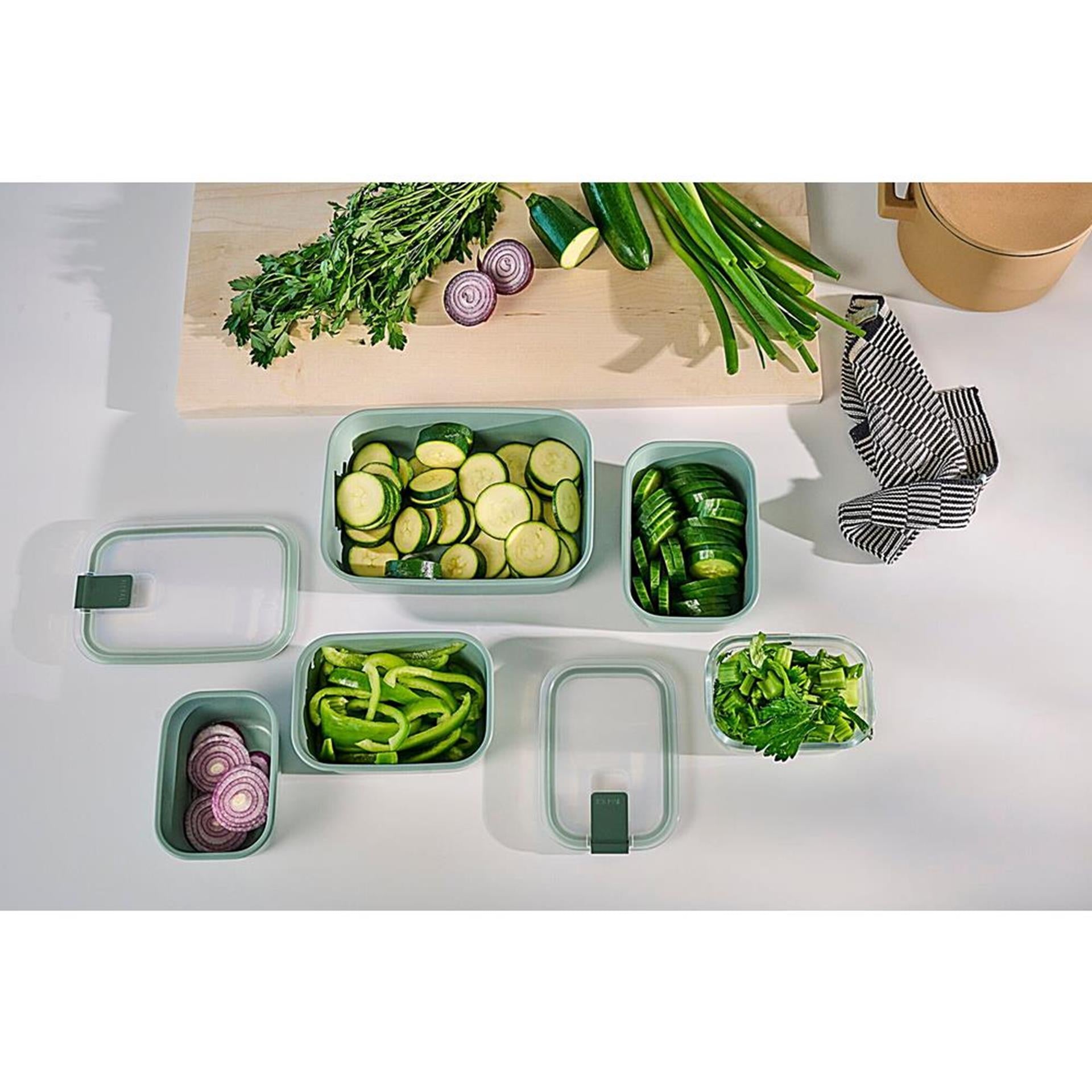 Mepal vershouddozen easyclip 3-dlg zwart