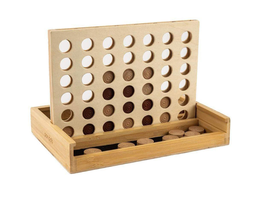 Pandoo vier wint! - beenspel - bamboe