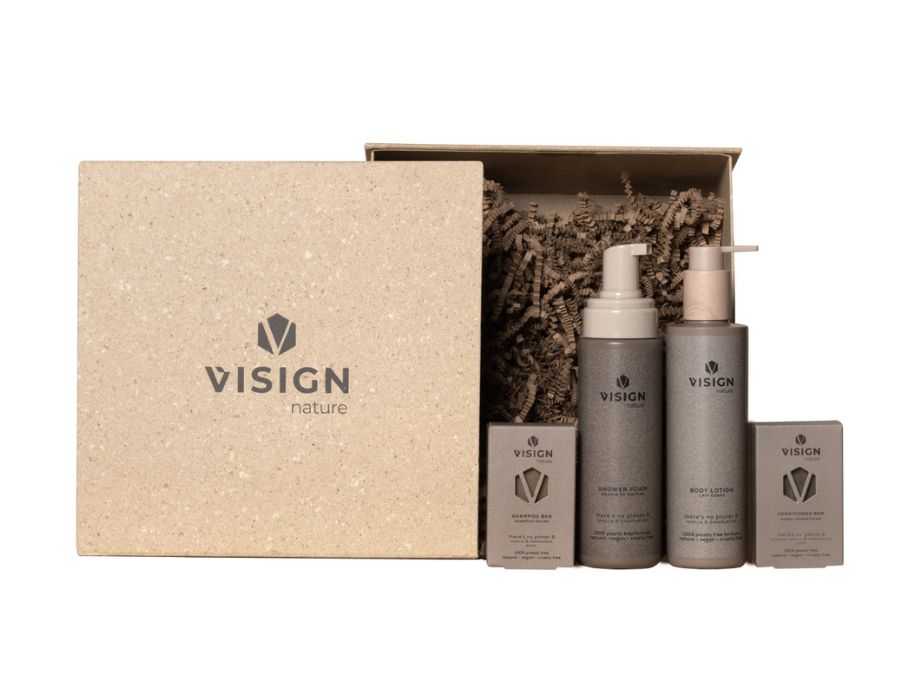 Visign nature giftbox groot - geen planeet b
