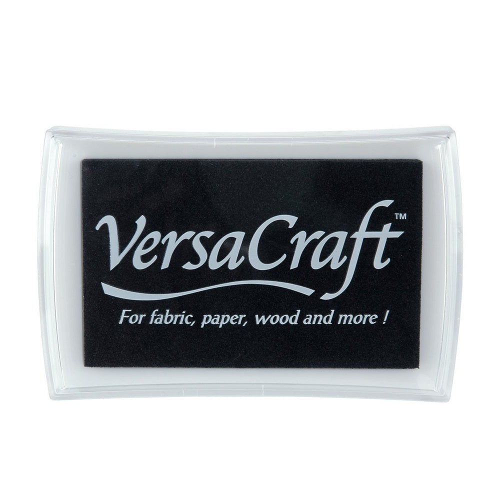 Tsukineko • versacraft stempelkussen groot real black