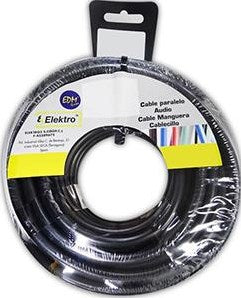 Enzo vmvs rond 2x1qmm zwart 10m - 1242087