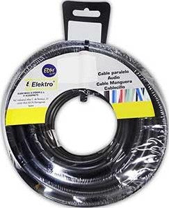 Enzo vmvs rond 3x1qmm zwart 10m - 1242091