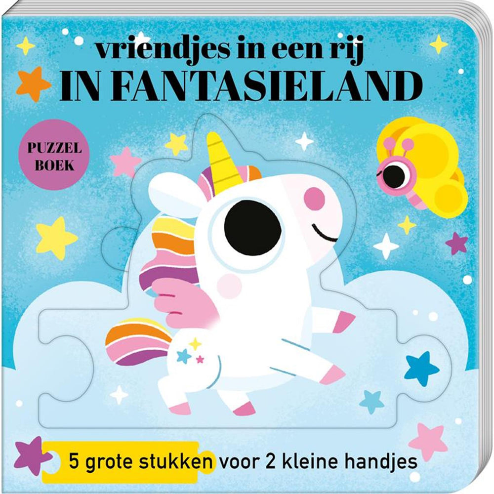 Imagebooks puzzelboek vriendjes in een rij - in fantasieland