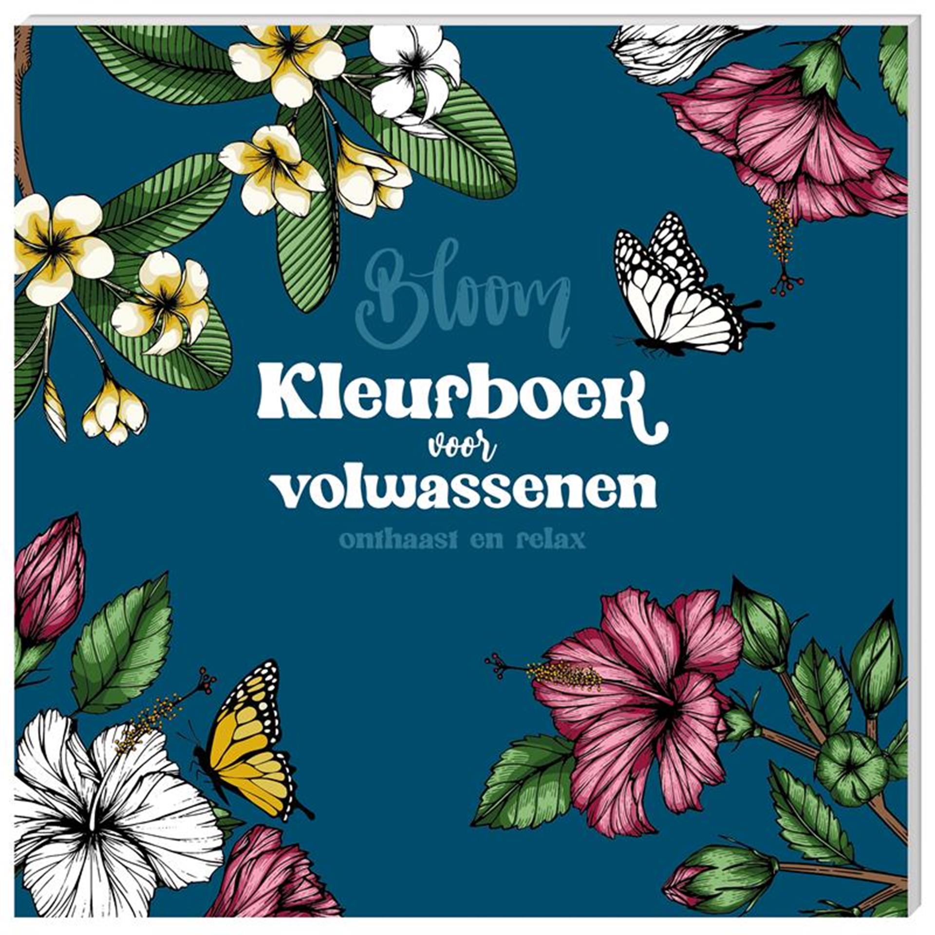 Imagebooks kleurboek voor volwassenen - bloom