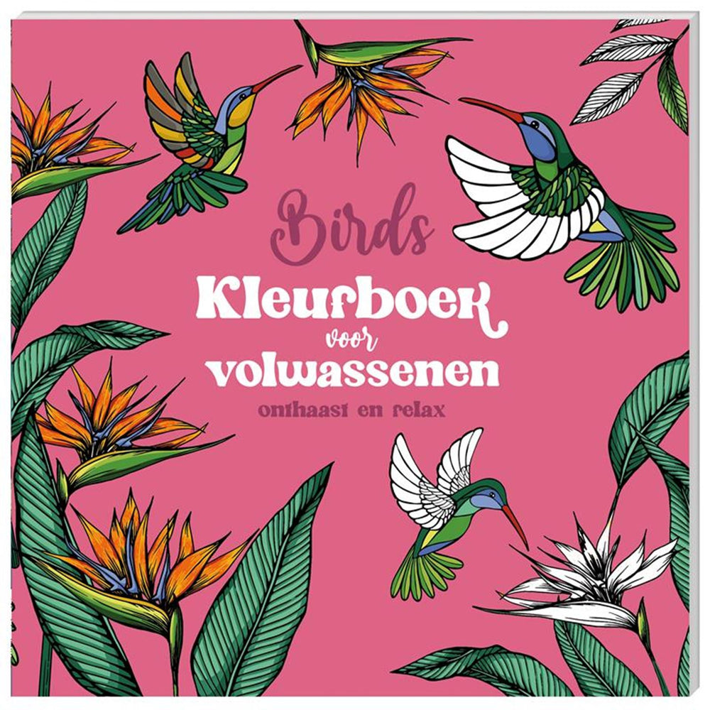Imagebooks kleurboek voor volwassenen - birds