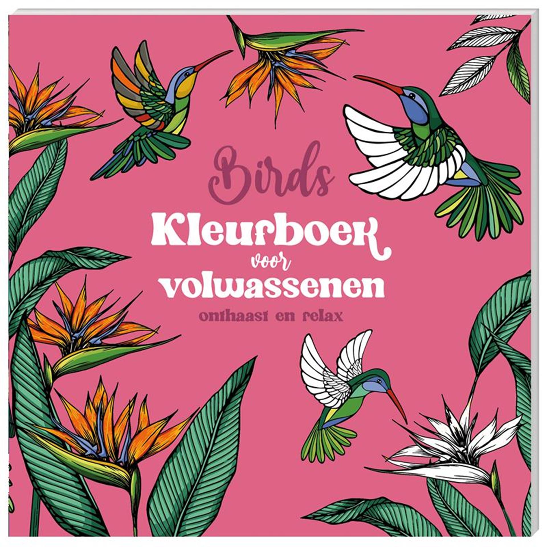 Imagebooks kleurboek voor volwassenen - birds